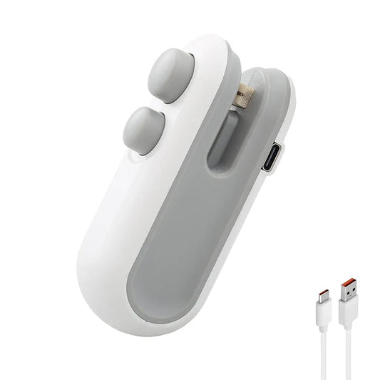 Mini Rechargeable Bag Sealer with Cutter